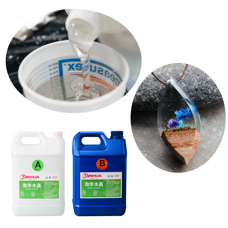 Epoxy Resin Kit Crystal Clear Epoxy Resin Low Viscosity No Bubble Self Leveling Art Resin Epoxy for Jewelry Art Craft