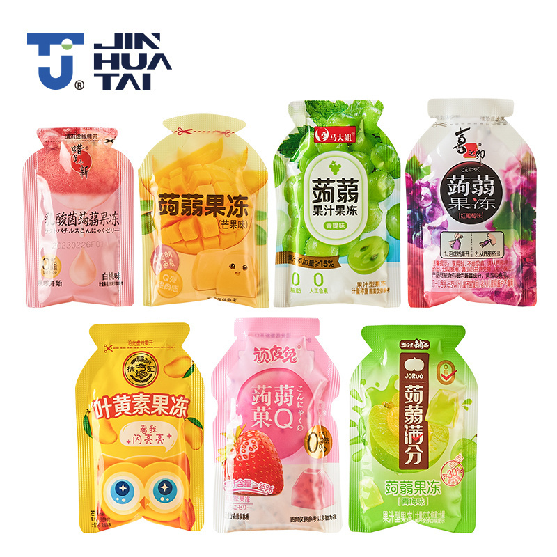 Medium Candy Sachet Packing Liquid Yogurt Pudding Honey Filling and Sealing Filling Automatic Konjac Jelly Packaging Machine