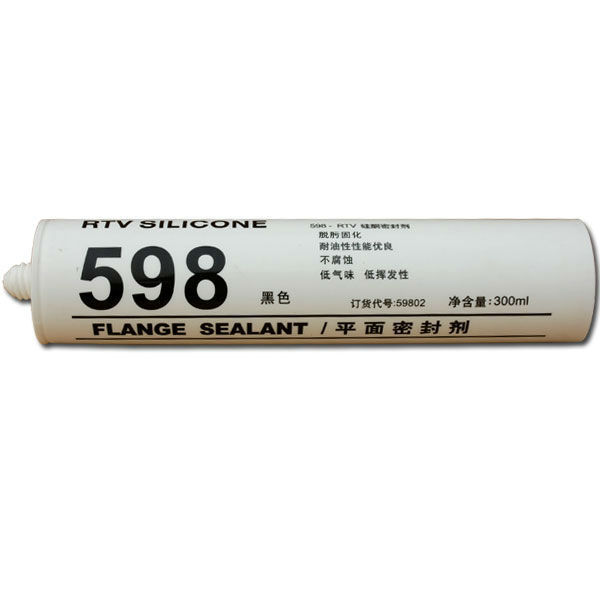 Black RTV Silicone Sealants 598 flange sealants