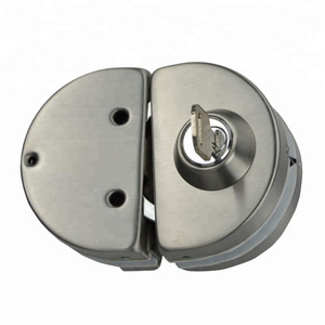 modern and popular Double side open sliding glass door lock