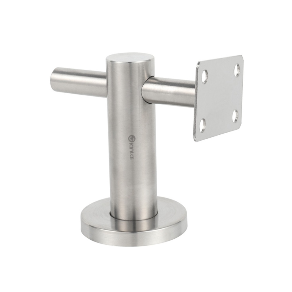 JL-1924 Adjustable Wall Rail Bracket Heavy Duty Round Base Handrail Bracket