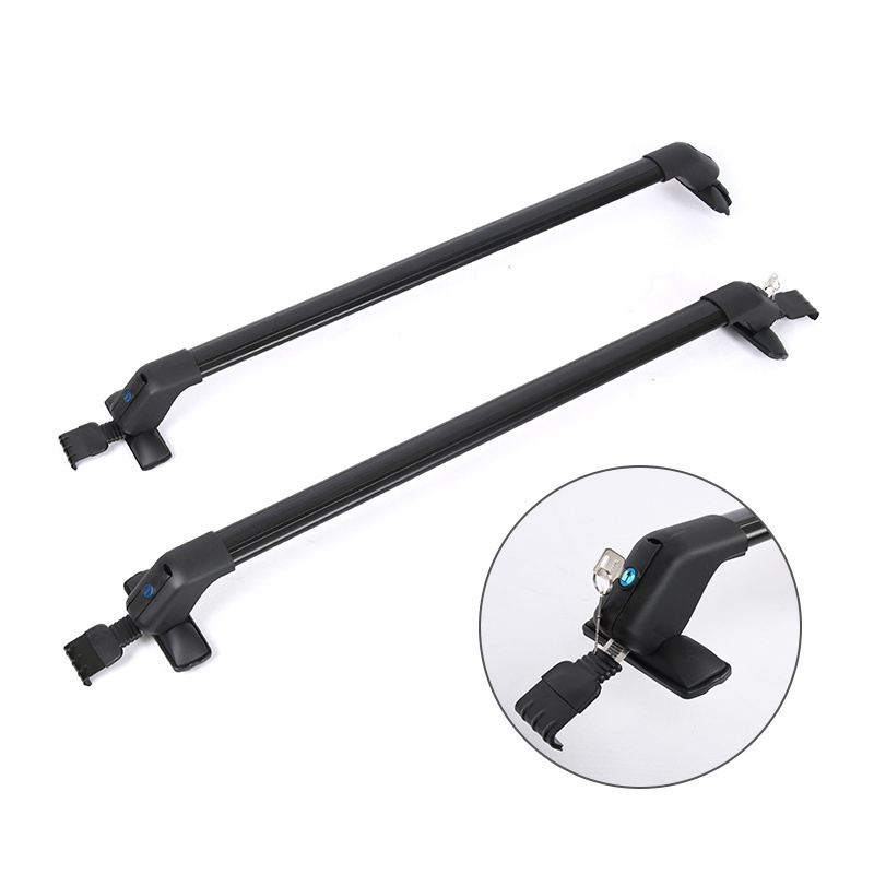 Hot Sale Steel Black Bracket Removable Steel Power Coating Universal Roof Rack With gutter type