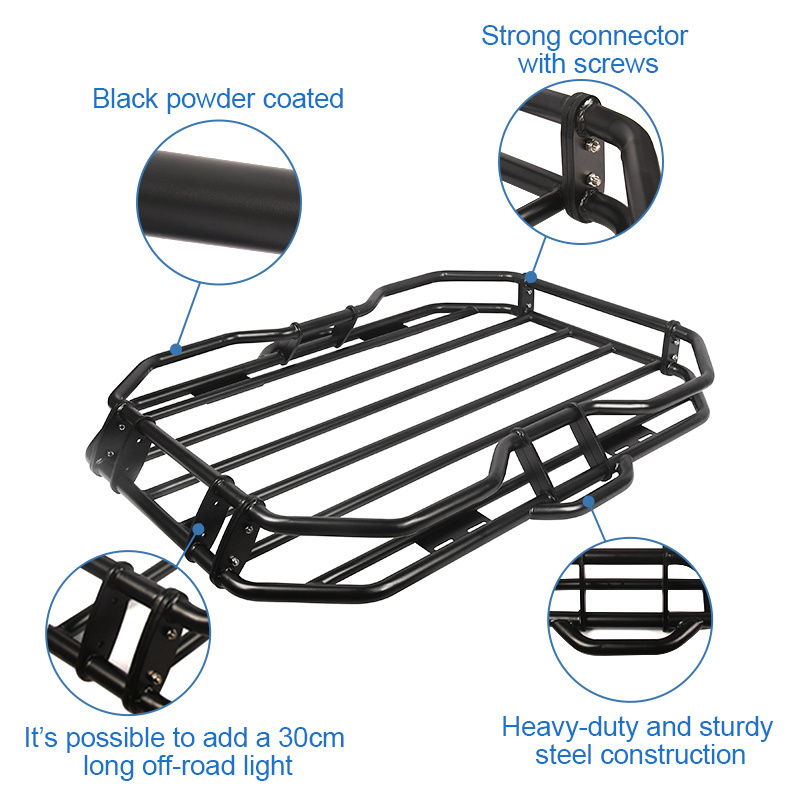 heavy duty car pickup truck luggage carrier Steel Alloy roof rack universal car roof rack 4X4