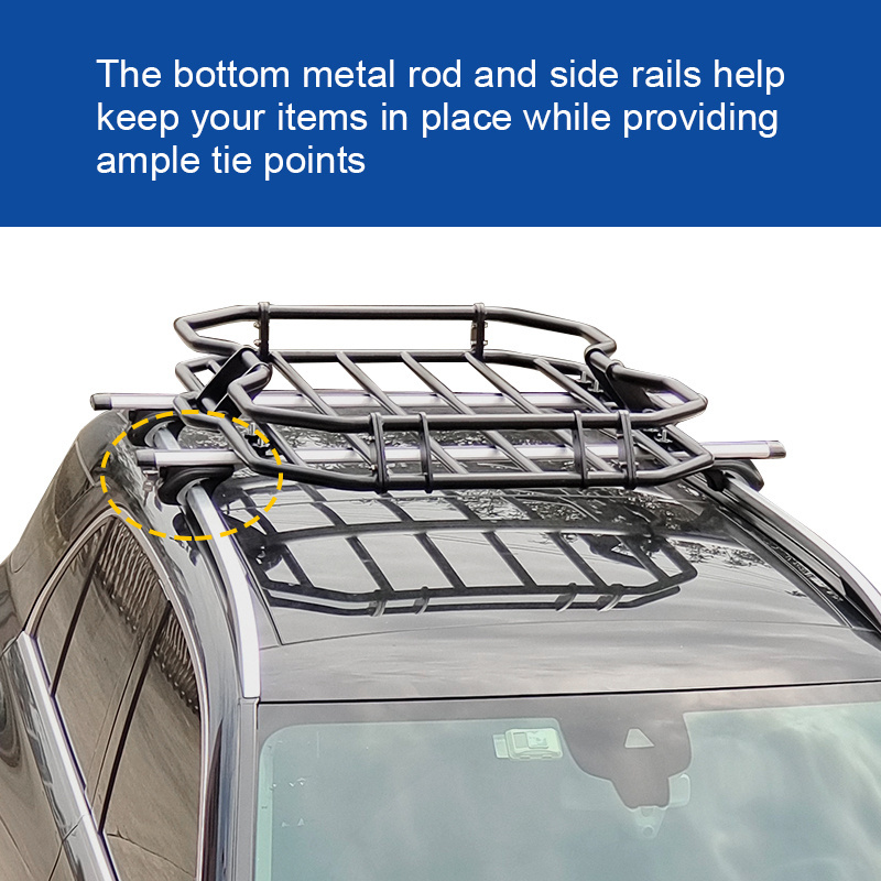 heavy duty car pickup truck luggage carrier Steel Alloy roof rack universal car roof rack 4X4