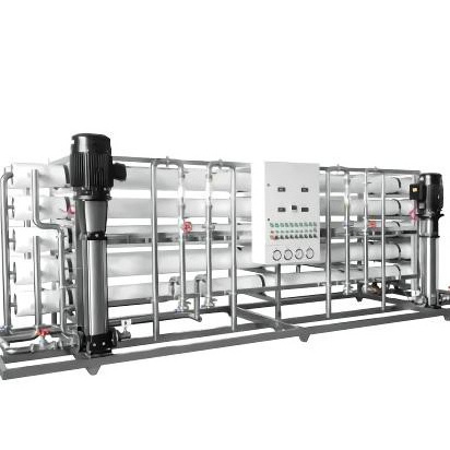 10000L high salty SWRO Seawater mobile Desalination plant