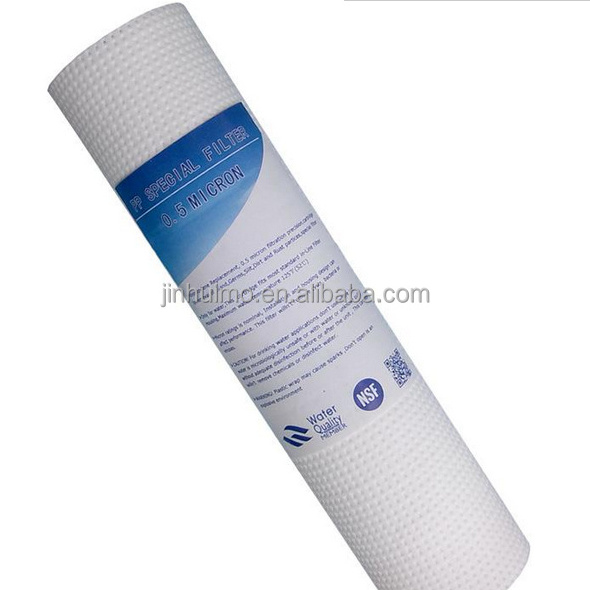 5 micron filter 20 inch sediment melt blown pp filter cartridge for whole house water filter system