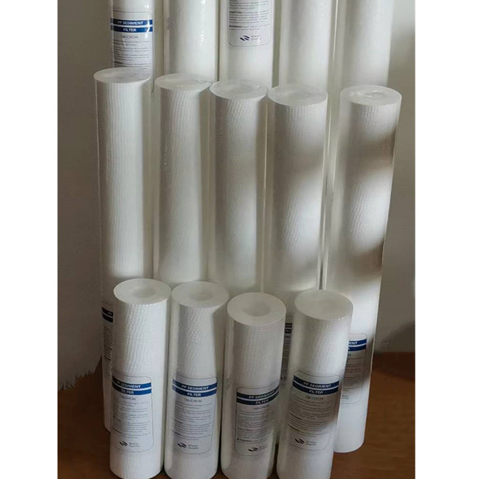 5 micron filter 20 inch sediment melt blown pp filter cartridge for whole house water filter system