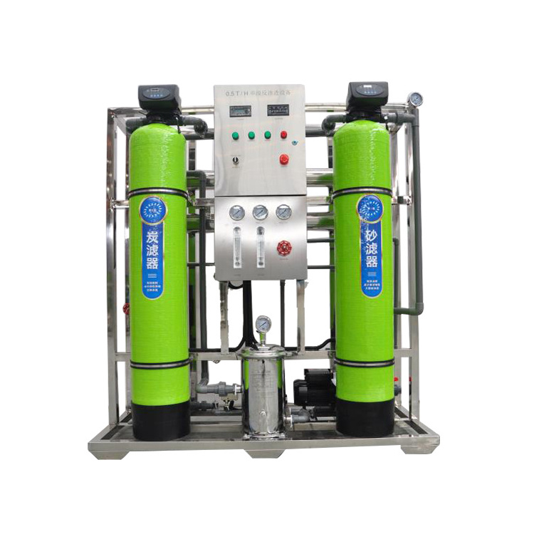 JHM 250LPH 500LPH RO system filtration plant water purification unit