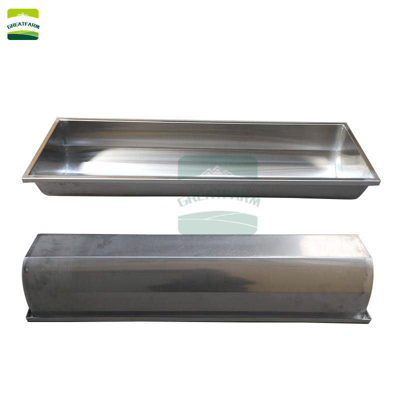 stainless steel drinking trough cattle water drinking trough stainless steel drinking trough at farm