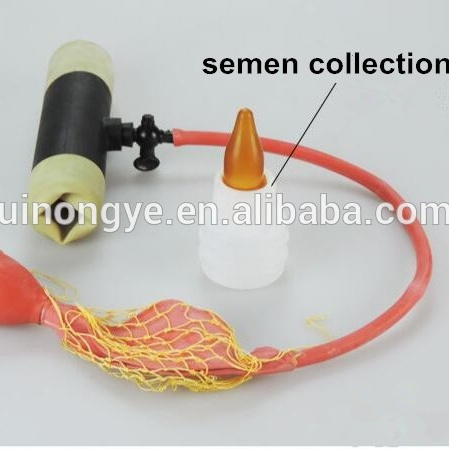 Manual and simple animal sperm collector for artificial insemination of cattle, sheep, horses, pigs and farmers