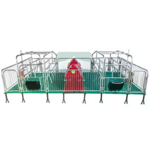 Animal birth bed farm raising equipment cast iron pig pen sow farrowing crate for sale Pig cage with The pig bed obstetric table