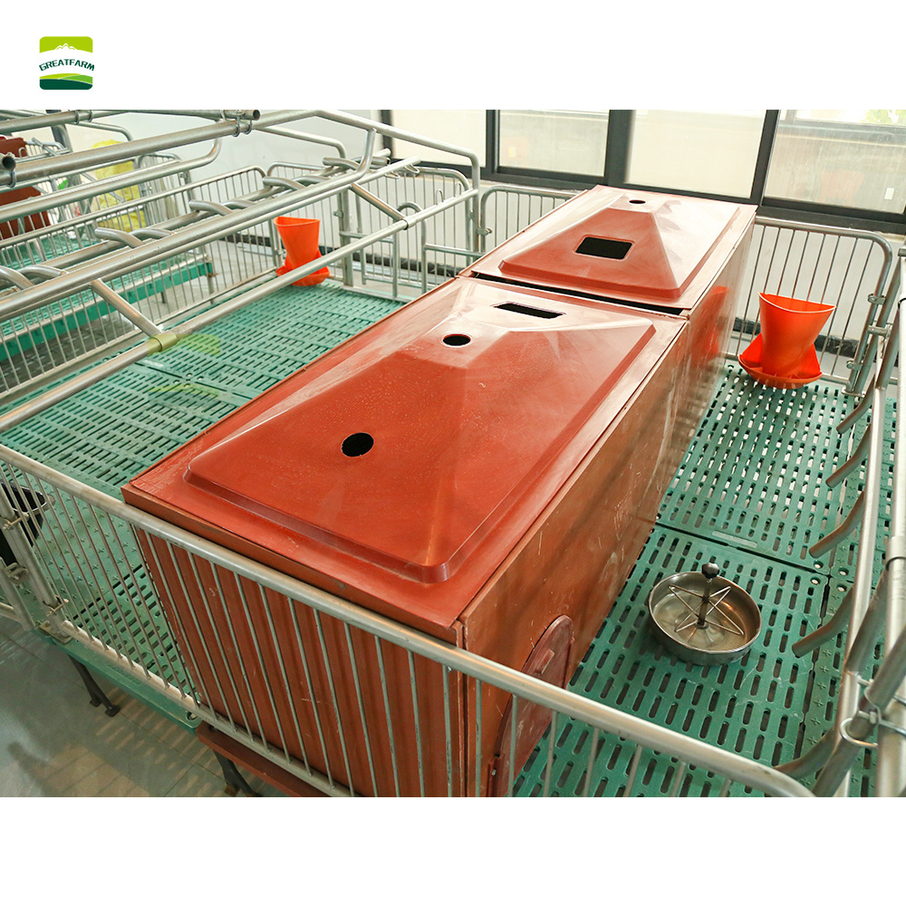 Animal birth bed farm raising equipment cast iron pig pen sow farrowing crate for sale Pig cage with The pig bed obstetric table