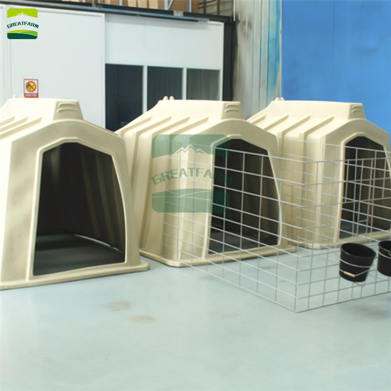 plastic Calf hutch for sale/Animal Husbandry Equipment Calf Hutch/Modern dairy farm equipment Calf Hutch