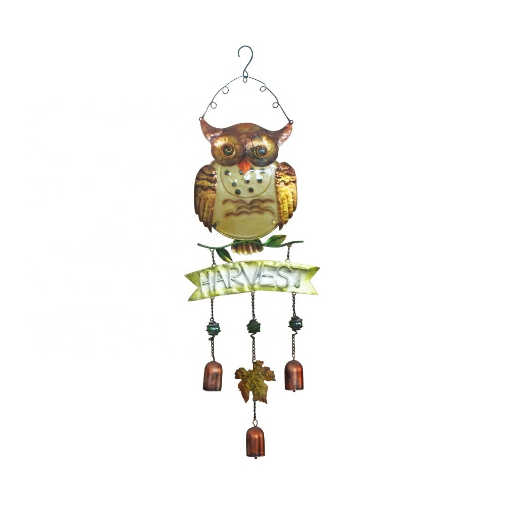 Owl Wind Chimes Outdoor Gifts for Mom Gift Windchime Windchimes Garden Decorations Outdoor Patio Decorations Outdoor with S Hook