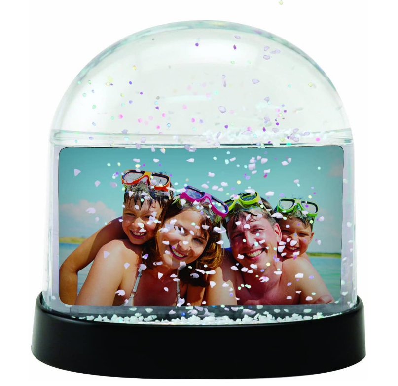 Customized Photo Snow Globe With Create Your Own Photo Snow Globe