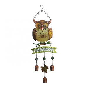 Owl Wind Chimes Outdoor Gifts for Mom Gift Windchime Windchimes Garden Decorations Outdoor Patio Decorations Outdoor with S Hook