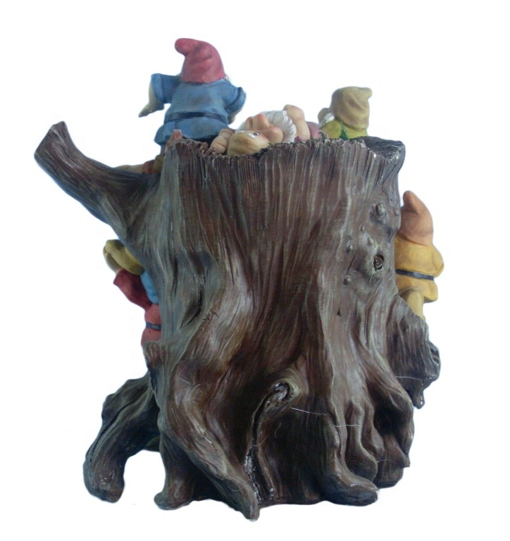 Traditional Figurine the seven dwarfs Resin Figurine Fairy Garden Accessories Outdoor,Garden Gnomes Decorations