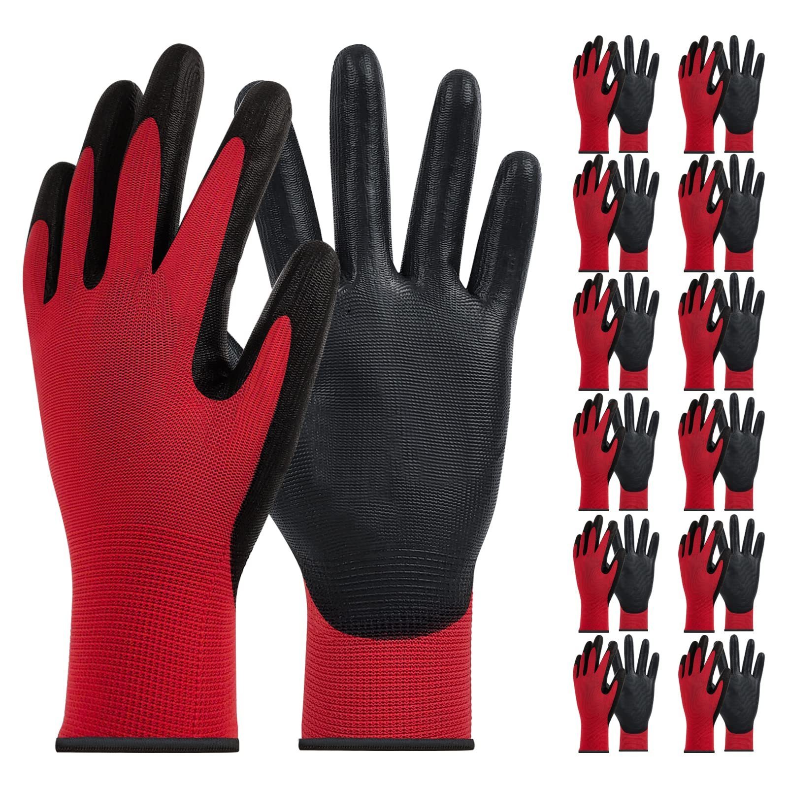 High Quality Customized Logo Hot Sell 13gauge PU Coated Safety Gardening Construction Work Man Woman hand garden Gloves