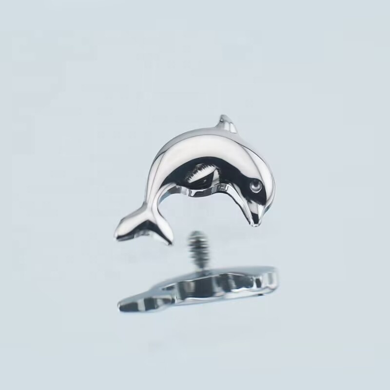 G23 Titanium Dolphin Cartilage Tragus Helix Rings