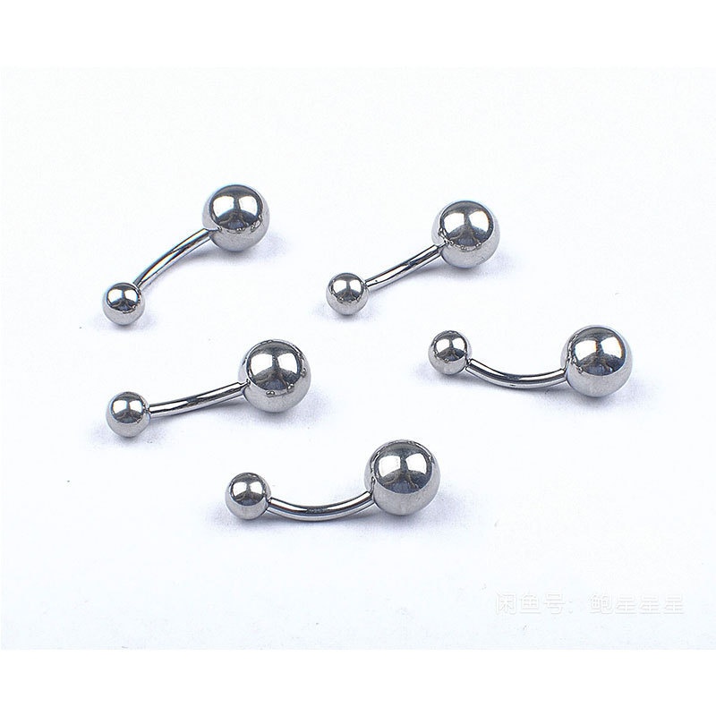 Titanium Anodized Belly Button Navel Bar Ring Body Piercing Jewellery