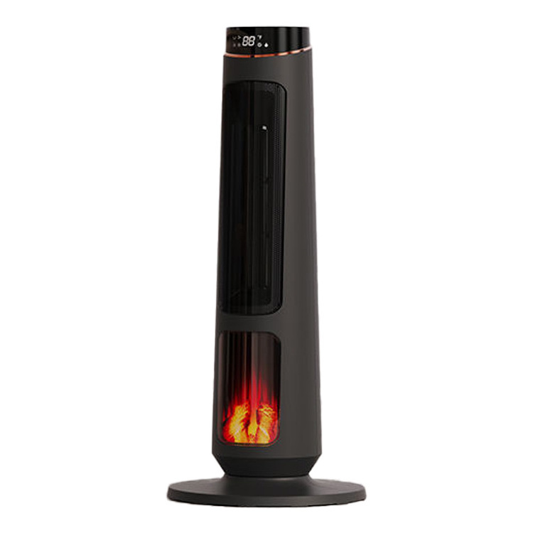 New Design Remote Control Vertical Ceramic Desk Adjustable Electric Heater Fireplace