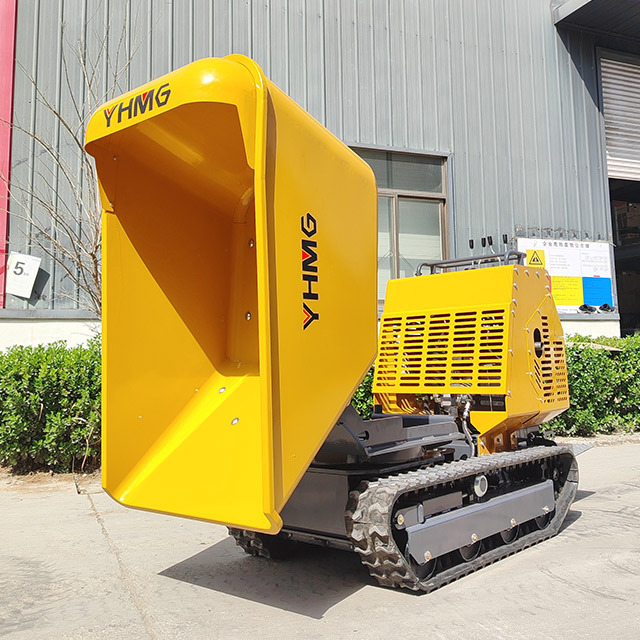 Hot sale small mini dumper 1200kg mini track dumper crawler dumpers mini transporter For Construction