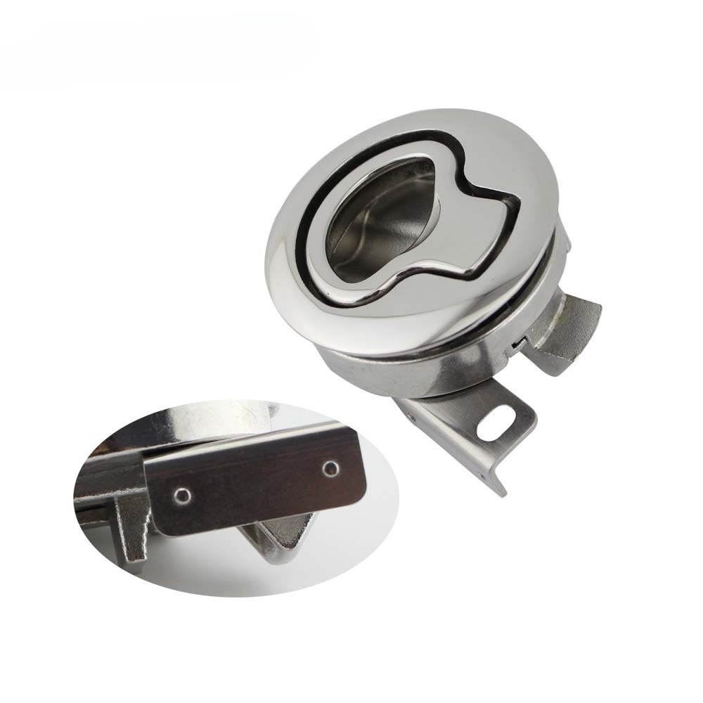 Stainless 316 Steel Marine Turning Lock Lift Handle Latch For Yacht Boat