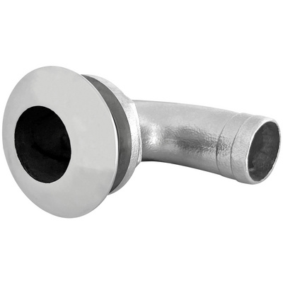 Marine hardware Boat Accessories Thru Hull Outlet 316 Stainless Steel 90 Degree Boat Drain