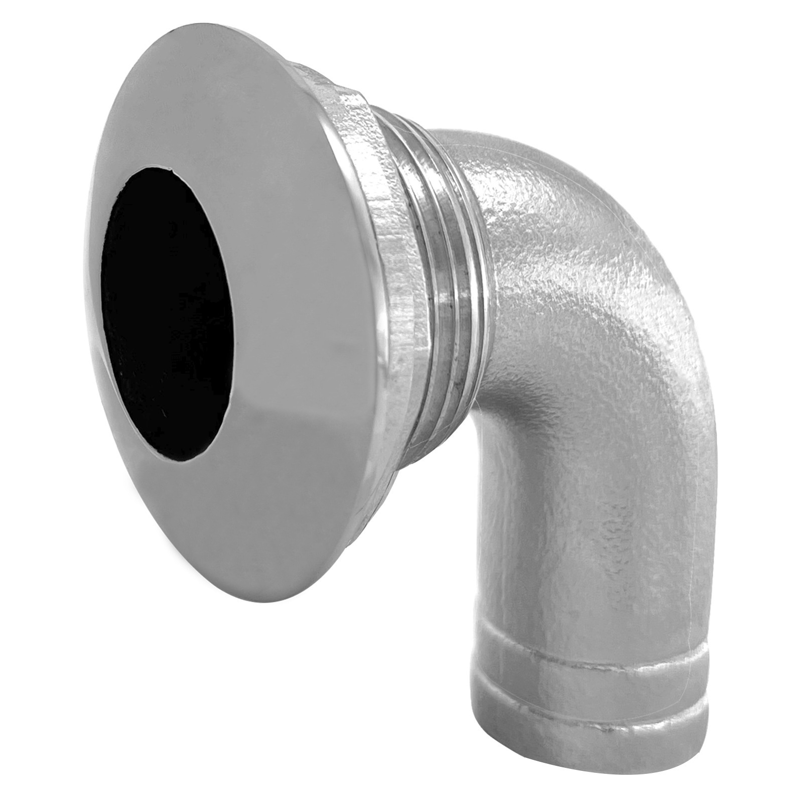 Marine hardware Boat Accessories Thru Hull Outlet 316 Stainless Steel 90 Degree Boat Drain