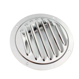 Marine Hardware 304 316 Stainless Steel Mirror Polished Round Vent Sliding Hole