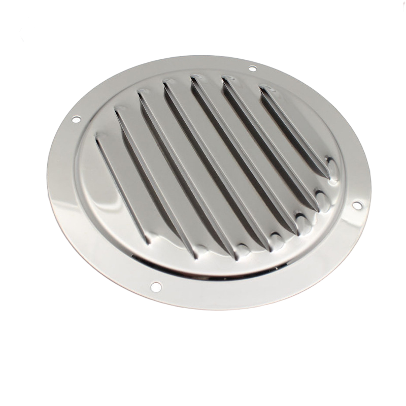 Marine Hardware 304 316 Stainless Steel Mirror Polished Round Vent Sliding Hole