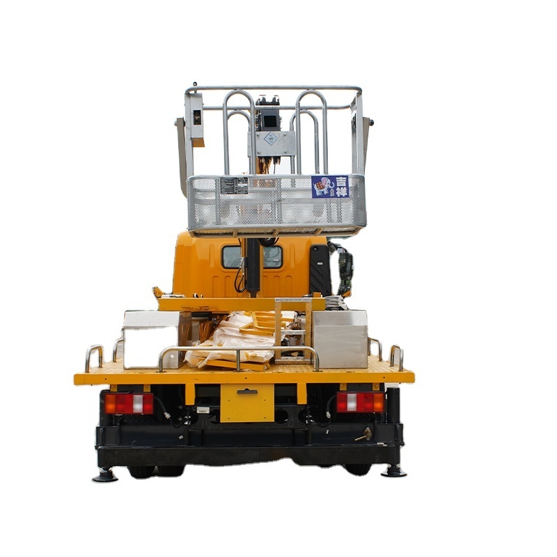 JIUBANG 27m Telescopic lift truck man Lift aerial lift trucks