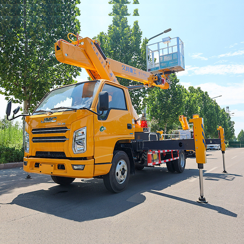 23m aerial work platform scissor lift New Bucket Truck Boom Lift high altitude working truck for sale