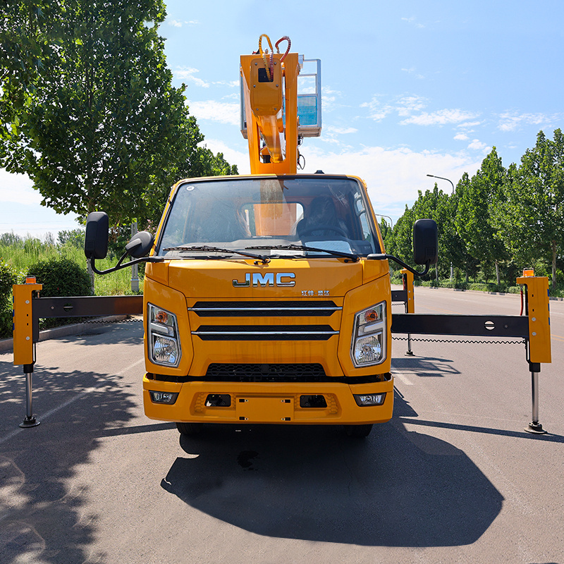 23m aerial work platform scissor lift New Bucket Truck Boom Lift high altitude working truck for sale