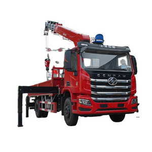 High-rise building lifting crane Overhead knuckle boom crane truck mounted underhung cranes with mitsubishi fuso truck