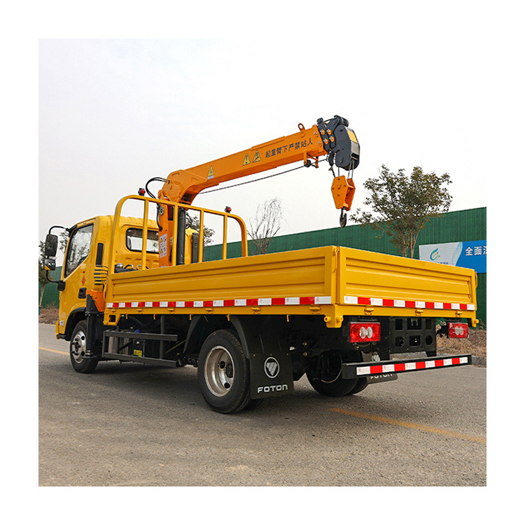 Quality All-Terrain Crane Made In China 4 Tons Truck Crane Trailer Crane For Sale