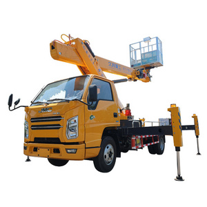 23m aerial work platform scissor lift New Bucket Truck Boom Lift high altitude working truck for sale