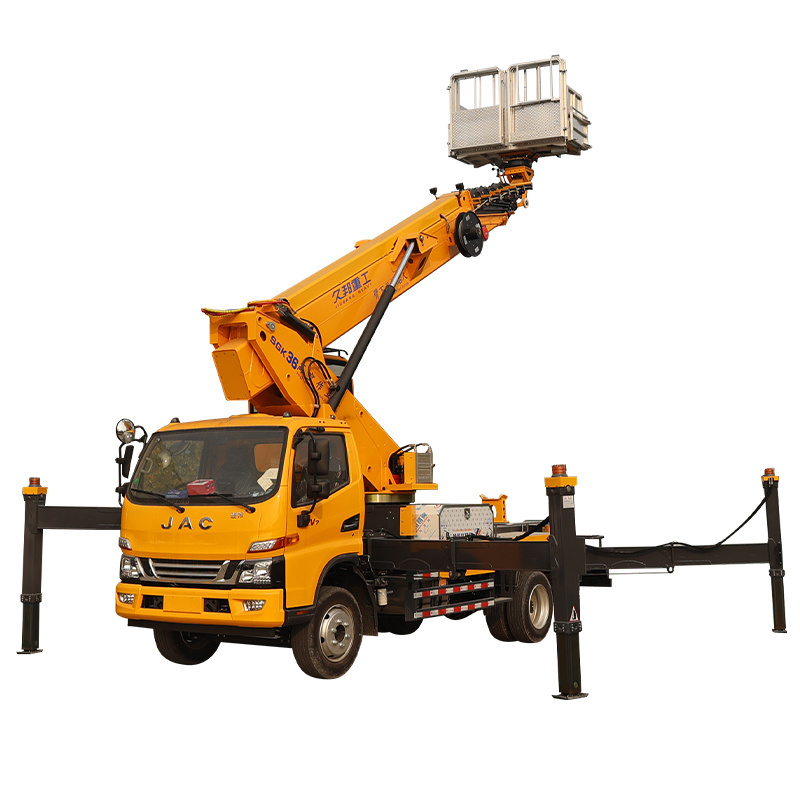 aerial work platform electric New Bucket Truck Boom Lift high altitude working truck for sale