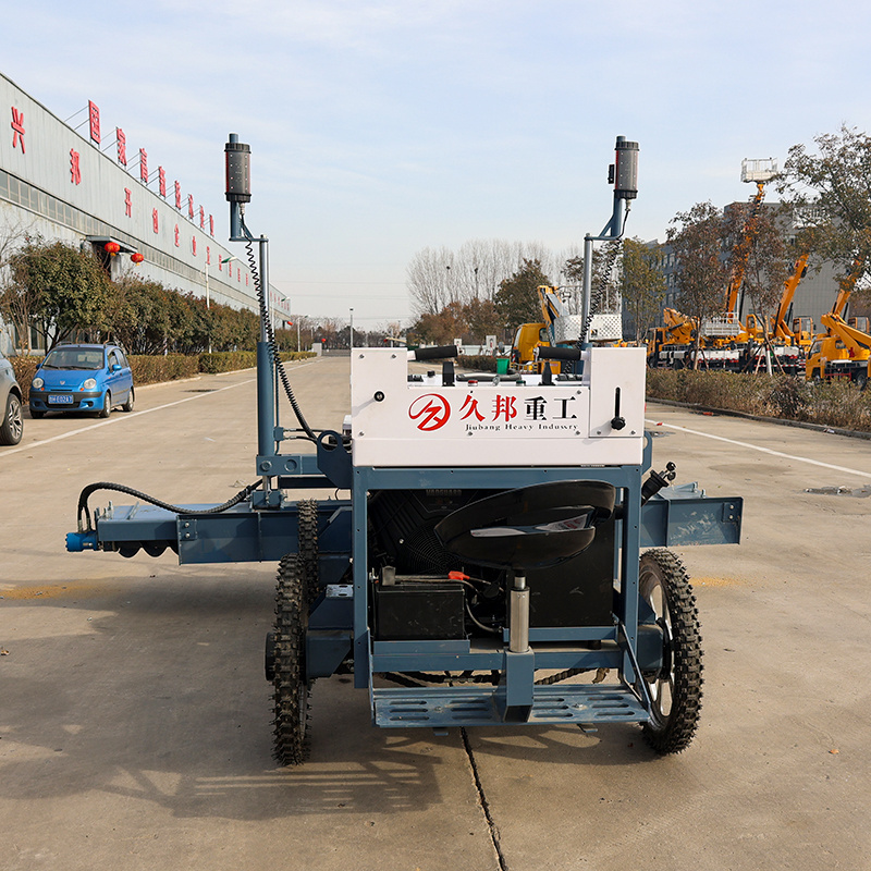 Electric Drive Concrete Laser Paving Leveler Laser Screed Concrete Machine