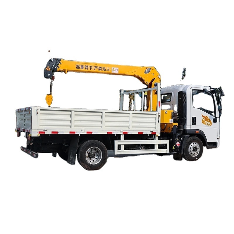 High-rise building lifting crane Overhead knuckle boom crane truck mounted underhung cranes with mitsubishi fuso truck