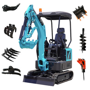 Factory Price China Small Hydraulic Crawler Machine Excavator Mini Excavadora 1 Ton Minibagger Bagger Digger Mini Excavator