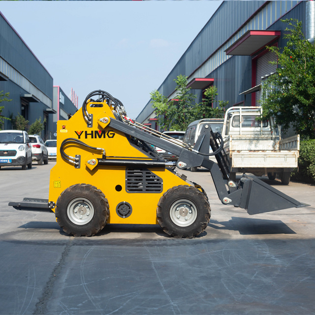 Hot Products skid steer loader multifunctional quick change mini steer loader front wheel loader