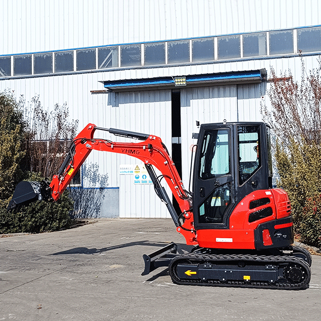 Free Shipping EPA Excavator 3.5 Ton Kubota Engine excavator Crawler digger Farm Used Mini bagger 1 Ton Mini Excavators For Sale