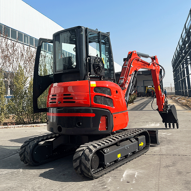 Free Shipping EPA Excavator 3.5 Ton Kubota Engine excavator Crawler digger Farm Used Mini bagger 1 Ton Mini Excavators For Sale