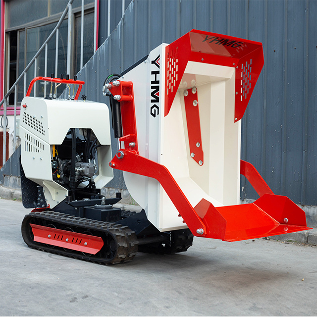 Free shipping dumper 500kg  Honda Gasoline Engine Mini Dumpers