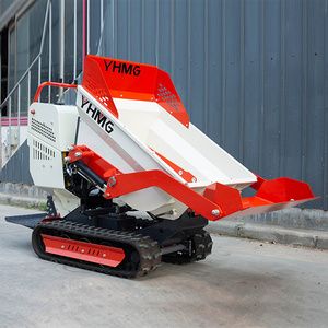 Free shipping dumper 500kg  Honda Gasoline Engine Mini Dumpers