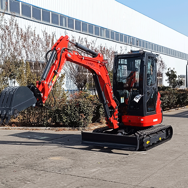 FREE SHIPPING Mini Excavator CE/EPA  used mini excavator 2 ton 1.7t digger 3.5T excav Home Farm Garden bagger Bagger machine