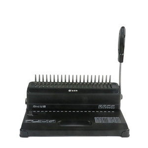 Guaranteed Quality Manual comb binding machine 12 Sheets Pun 21 Holes Comb Book Binder for Office