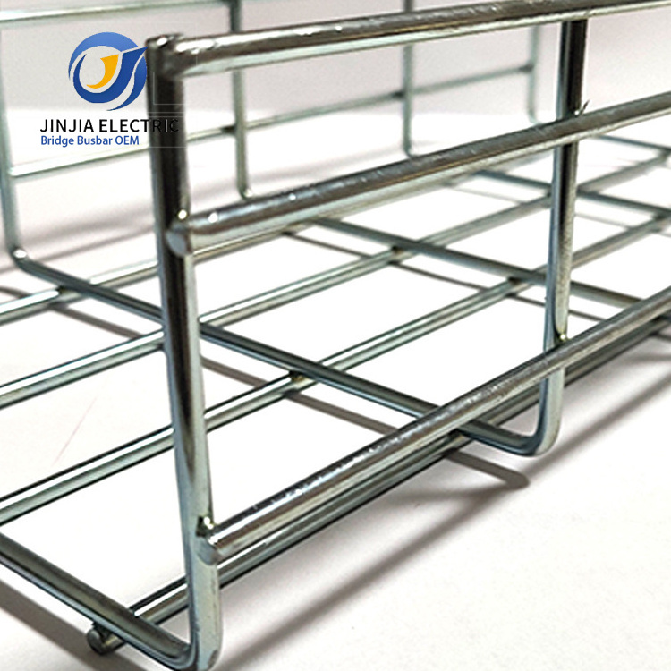 200*100*5*3000 Steel Material Welding Surface Treatment Hot Dip Galvanized Grid Type Wire Mesh Cable Trays