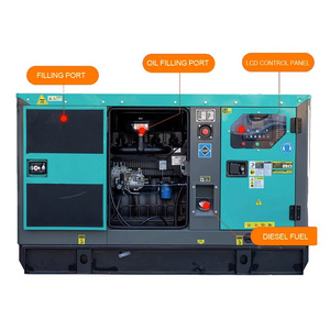 Small power diesel generator 40kw 44kw 50kva 55kva by cummins engine generator for home use